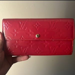 Louis Vuitton Monogram Vernis Sarah wallet